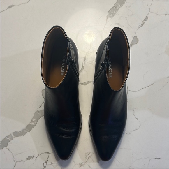 Coach Montana black ankle boot womens size 10 - Picture 3 of 10